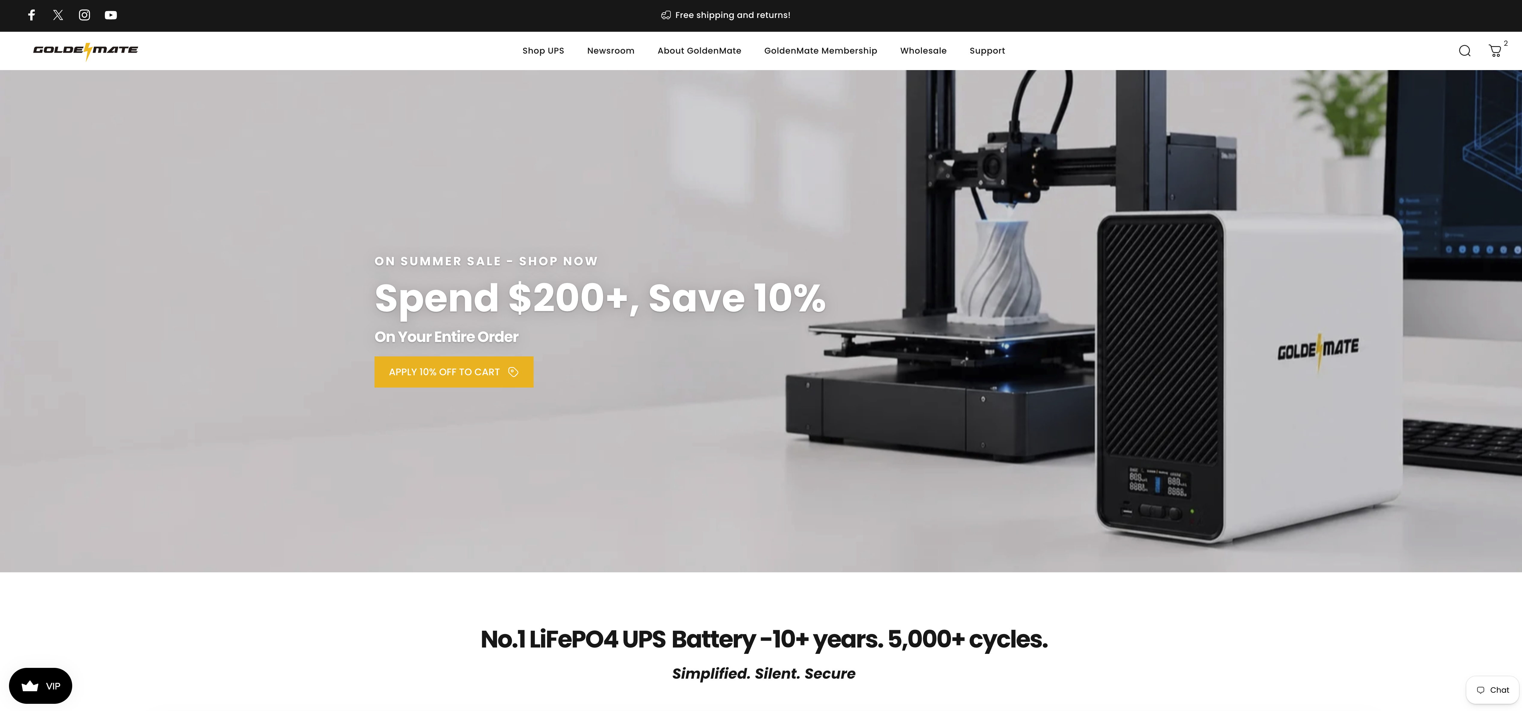 Screenshot of the SHARLOMAY LTD website
