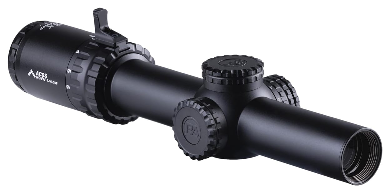 Primary Arms SLX 1-6x24 Gen IV rifle scope with ACSS Nova 5.56/.308 reticle