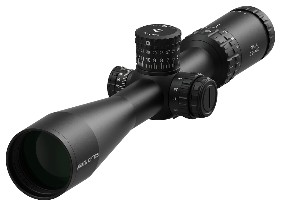 Arken EPL-4 6-24x50 FFP long-range rifle scope