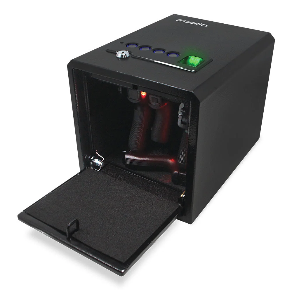https://link.amazon/B0fvvyawv Biometric Handgun Hanger Safe Quick Access Security Box
