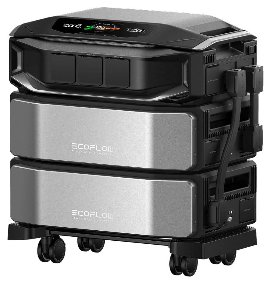 EcoFlow DELTA Pro Ultra X whole-home backup power with two batteries