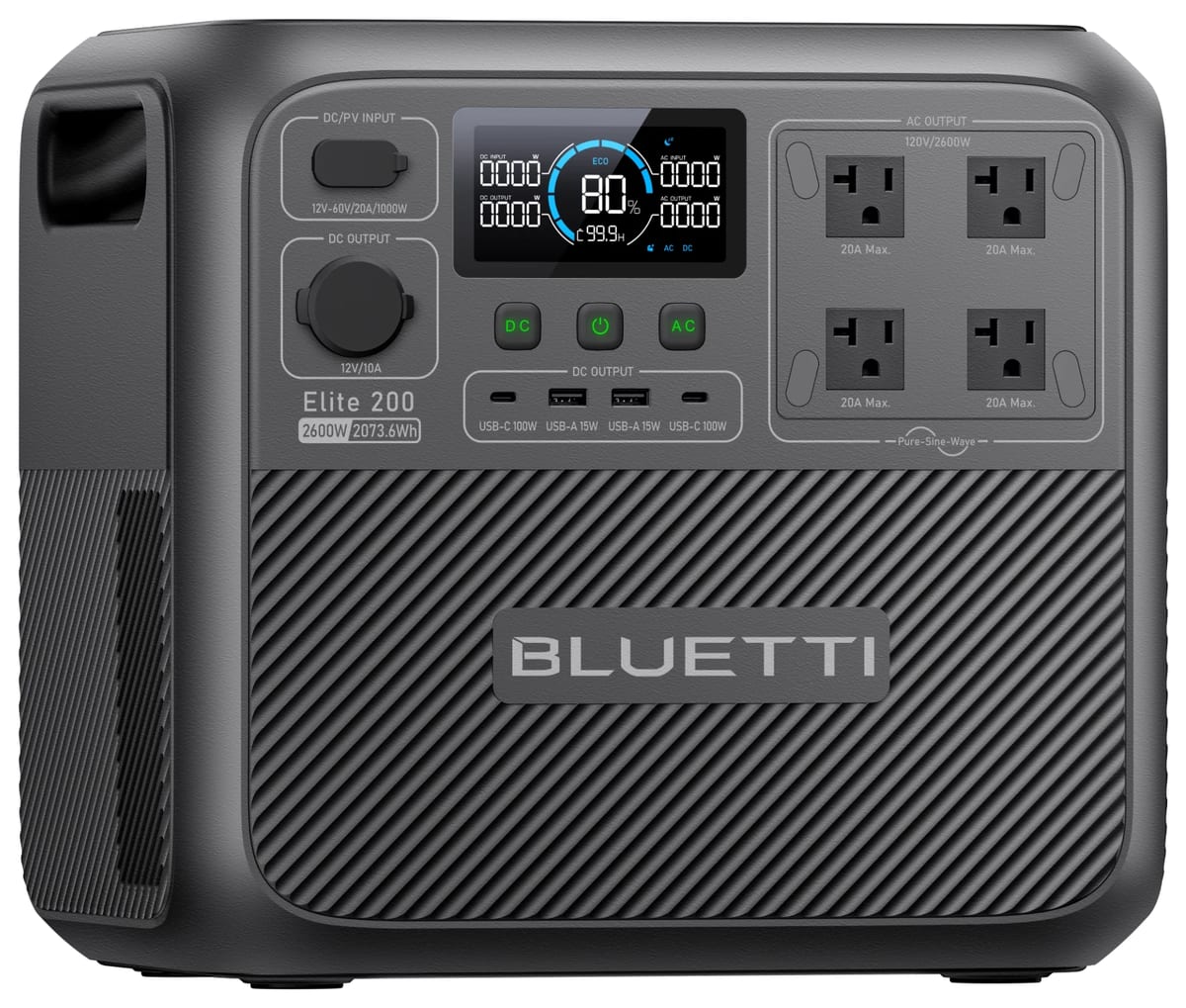 BLUETTI Elite 200 V2 portable power station