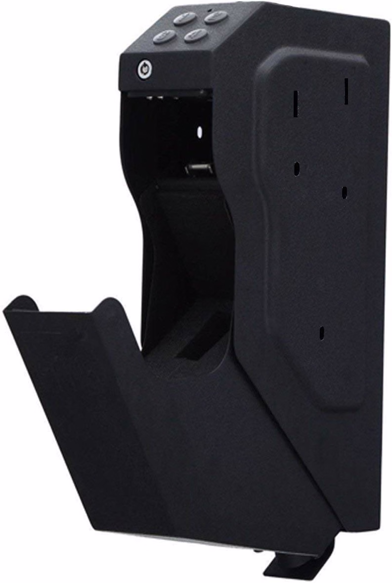 https://link.amazon/B01j6U9rL GunVault SpeedVault SV500 Quick Access Handgun Safe with Drop Down Drawer