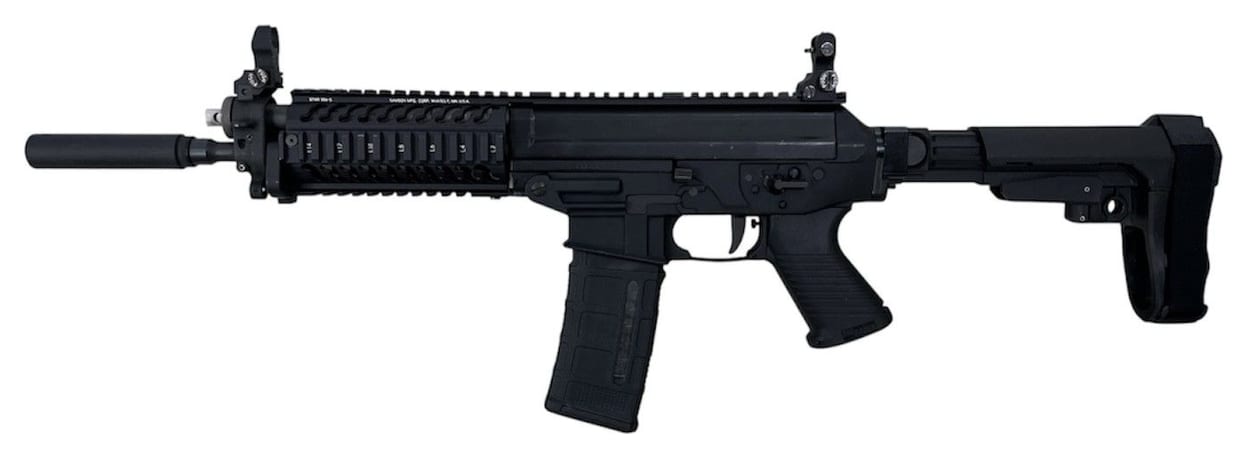 SIG P556 SWAT (used), the civilian version of the SIG SG 551 / P556 John Wick rifle