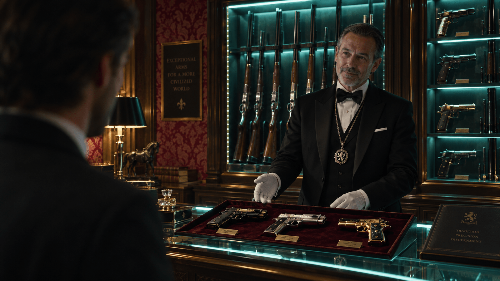 john wick style gun store