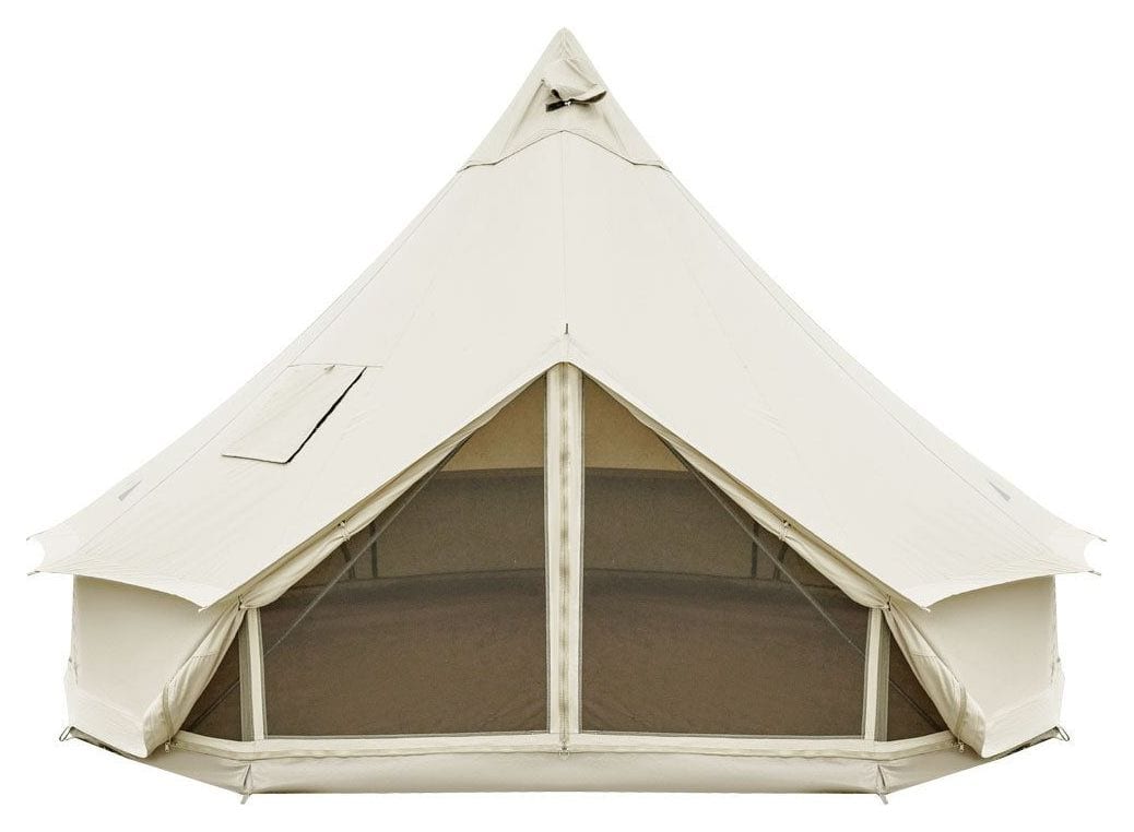 KingCamp KHAN C 400 Pure Cotton Glamping Bell Tent, luxury canvas glamping tent