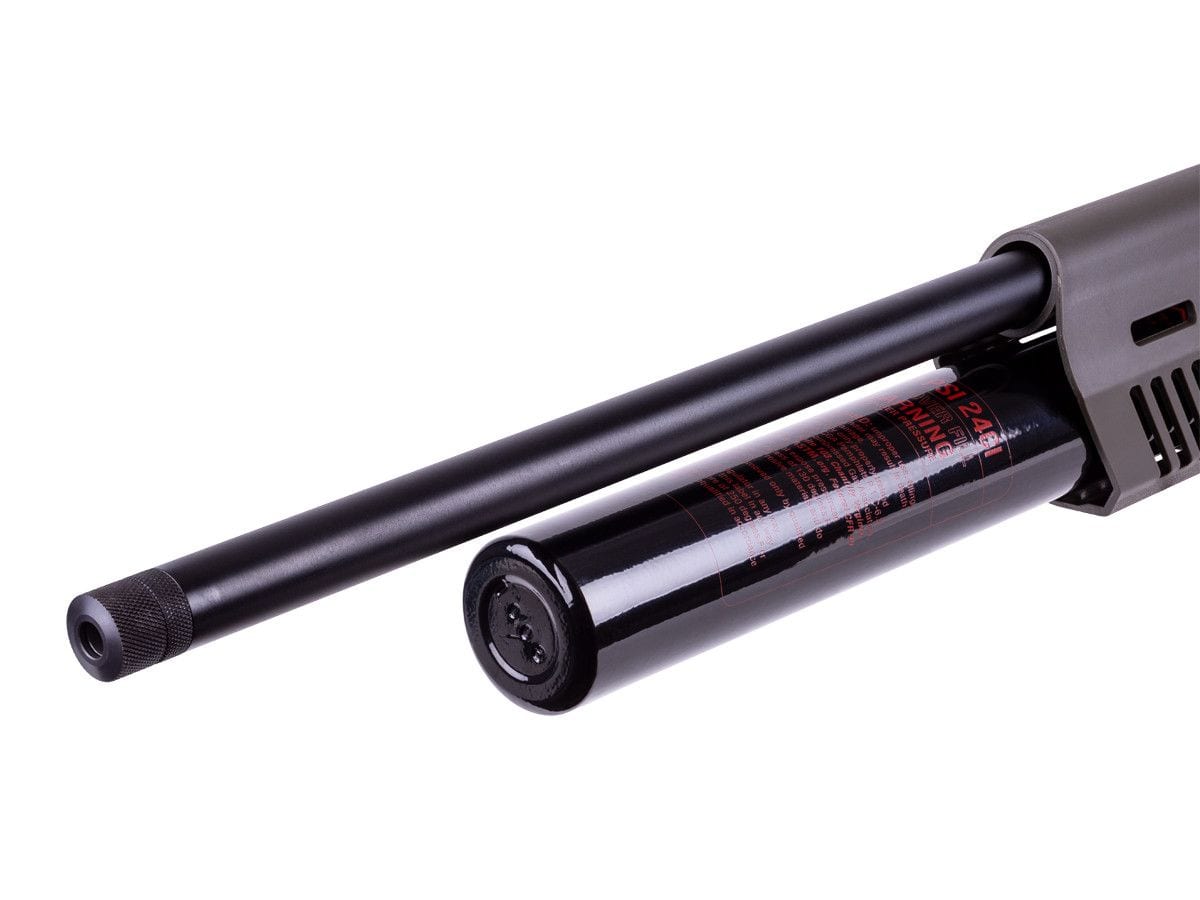 Umarex Gauntlet 2 SL removable air cylinder and shrouded barrel
