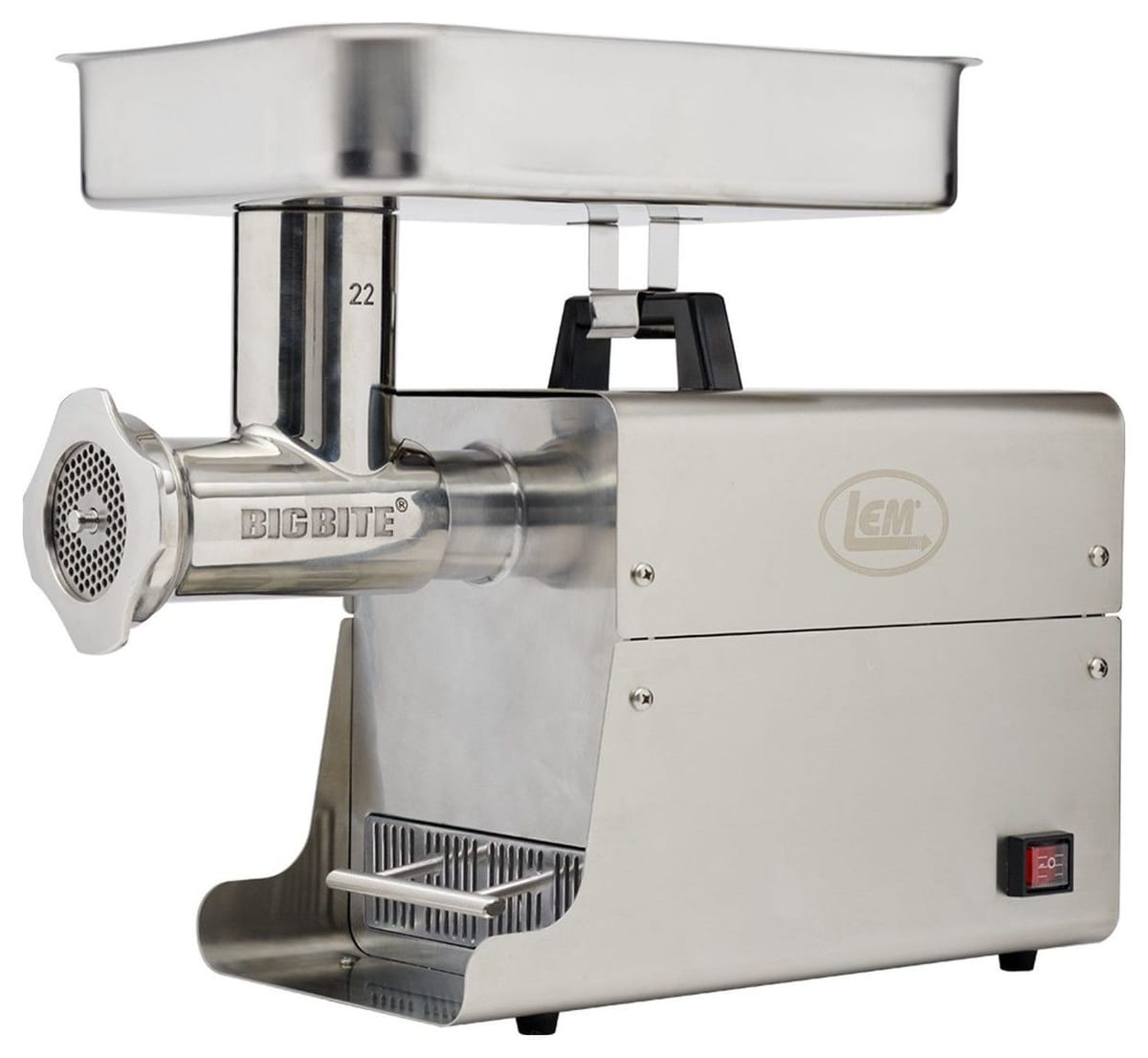 LEM #22 BigBite Meat Grinder - 1 HP