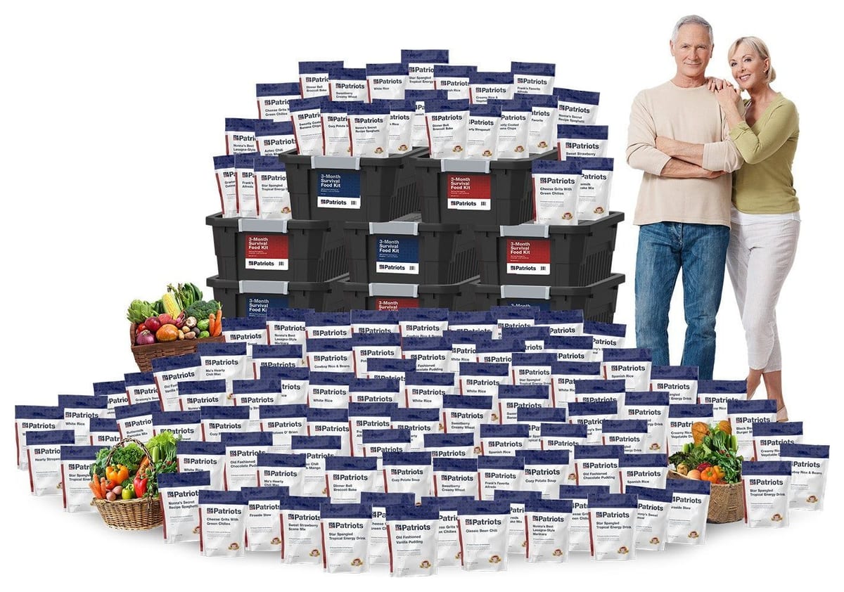 4Patriots 1-Year Survival Food Kit