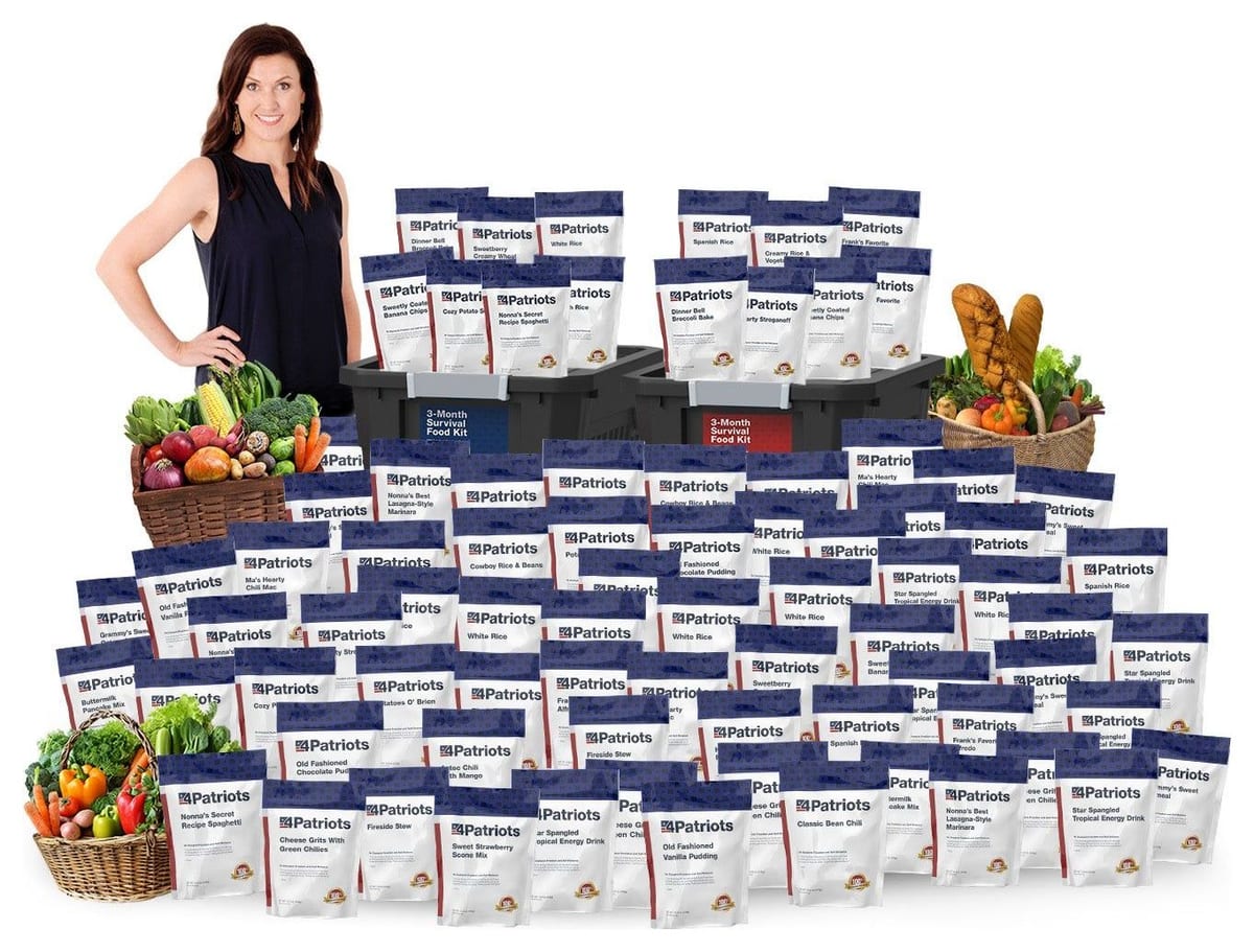 4Patriots 3-Month Survival Food Kit