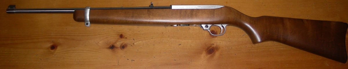 https://alnk.to/31w0kRQ Used Ruger 10/22 semi-auto .22 LR small-game rifle for sale on Guns.com