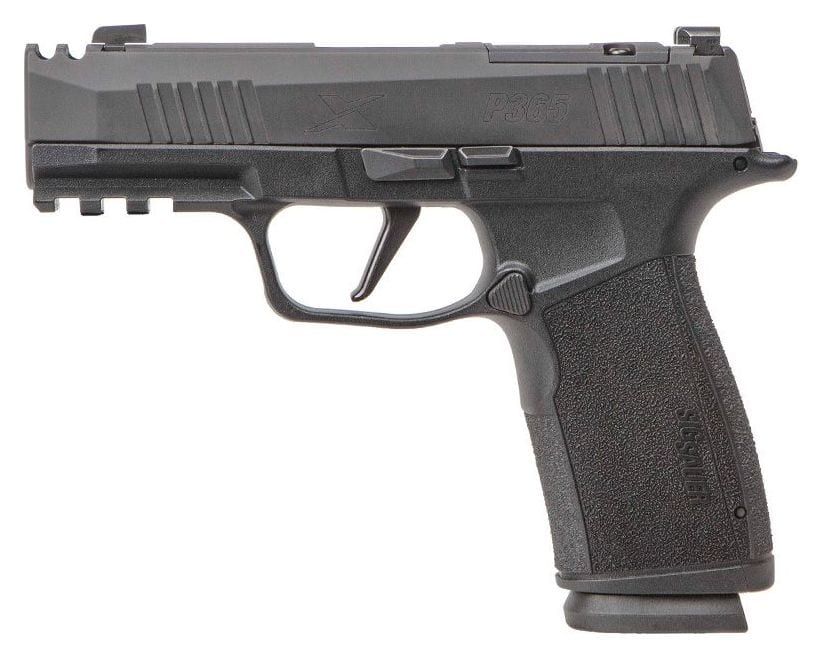 SIG P365-XMACRO COMP 9mm pistol with integrated compensator