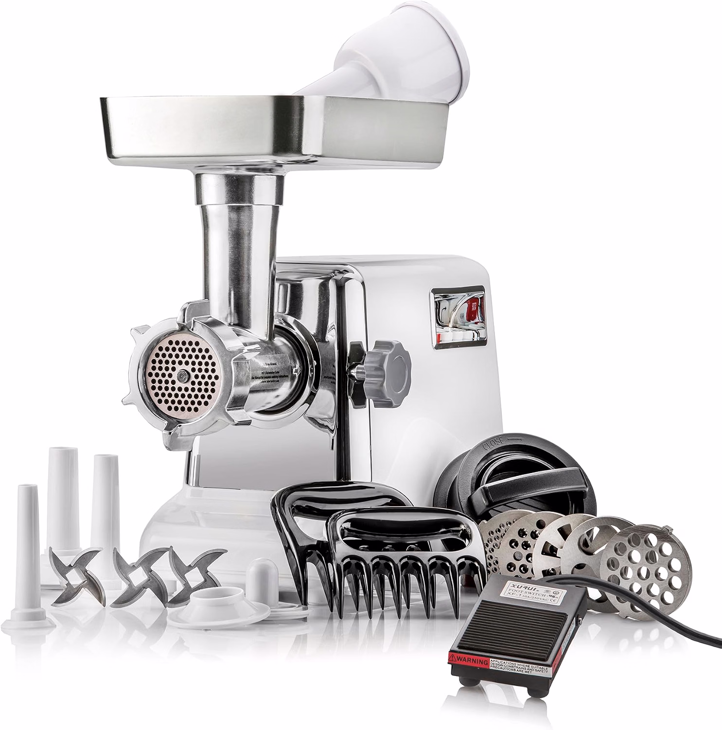 STX International Turboforce 3000 Series 6 in 1 Electric Meat Grinder