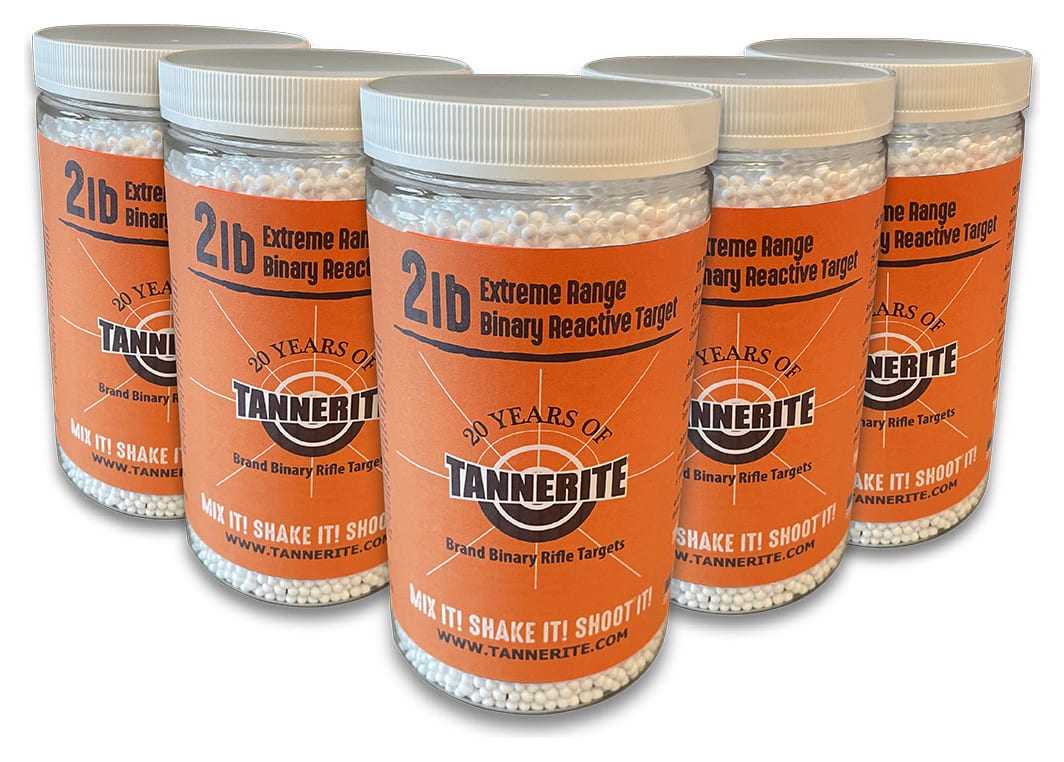Tannerite ProPack 2lb (five 2 lb targets), binary exploding rifle target kit