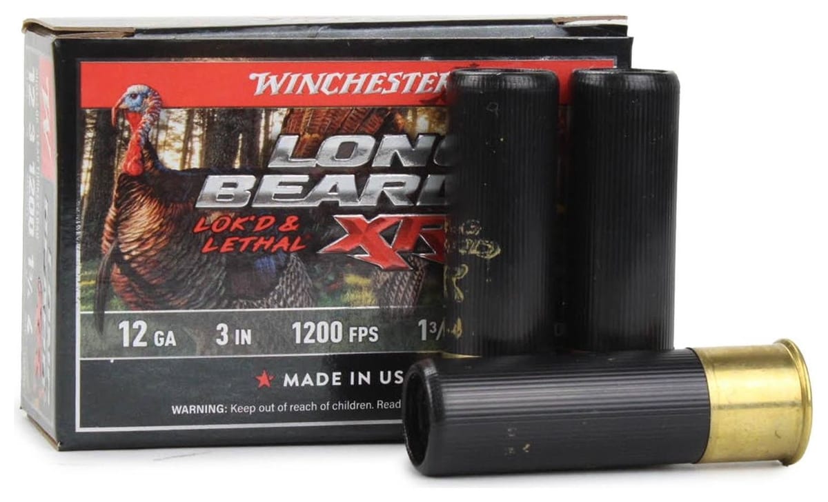 Winchester Long Beard XR 12 Gauge 3 in. 1-3/4 oz #4 shotgun shells