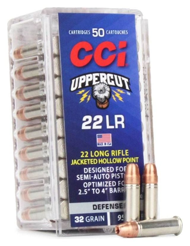CCI Uppercut 22 LR 32 Gr JHP 22LR ammo