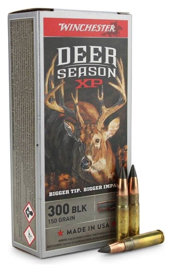Winchester Deer Season XP 300 Blackout 150 Gr Extreme Point ammo