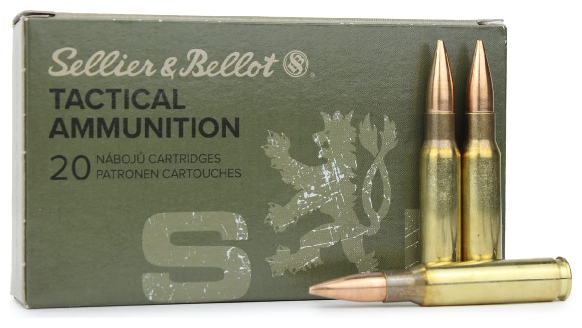 Sellier & Bellot 7.62x51 200 Gr Subsonic FMJ ammo