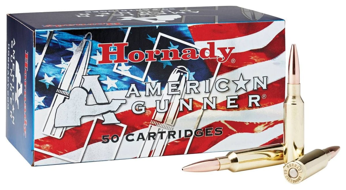 Hornady American Gunner 6.5 Creedmoor 140 Gr BTHP (50 rounds) ammo