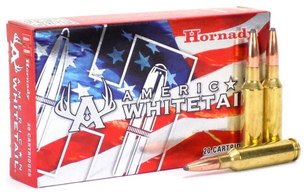 Hornady American Whitetail 6.5 Creedmoor 129 Gr InterLock SP ammo