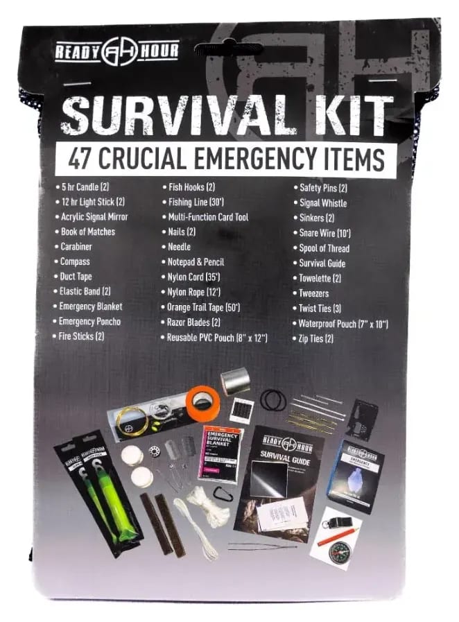 Ready Hour 47-Piece Survival Kit