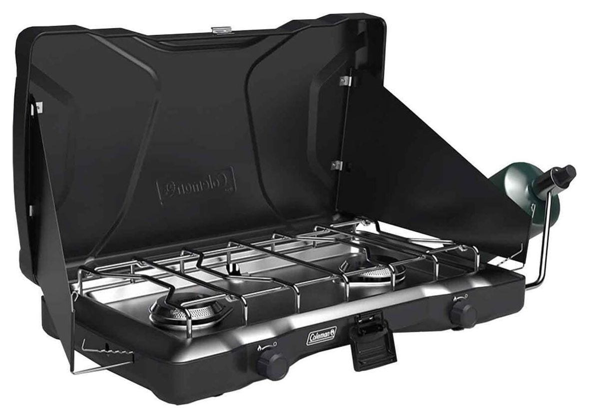 Coleman Triton 2-Burner Propane Stove camping stove
