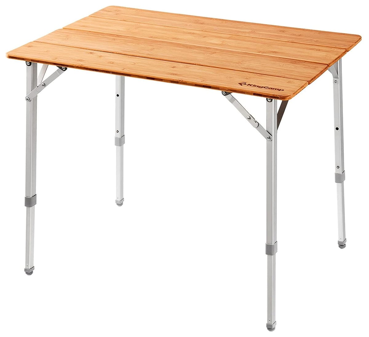 KingCamp 4-Folds Portable Bamboo Table (25x19)