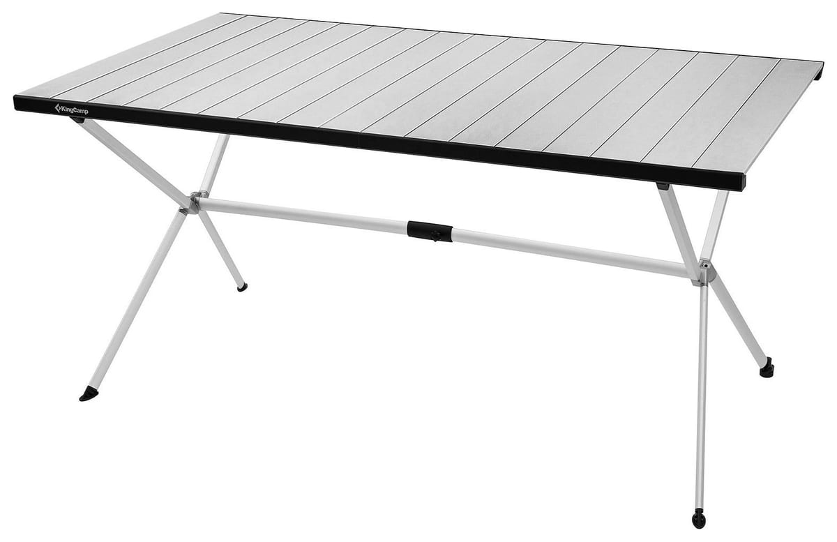 KingCamp Large Roll-Up Aluminum Folding Camping Table (XL)