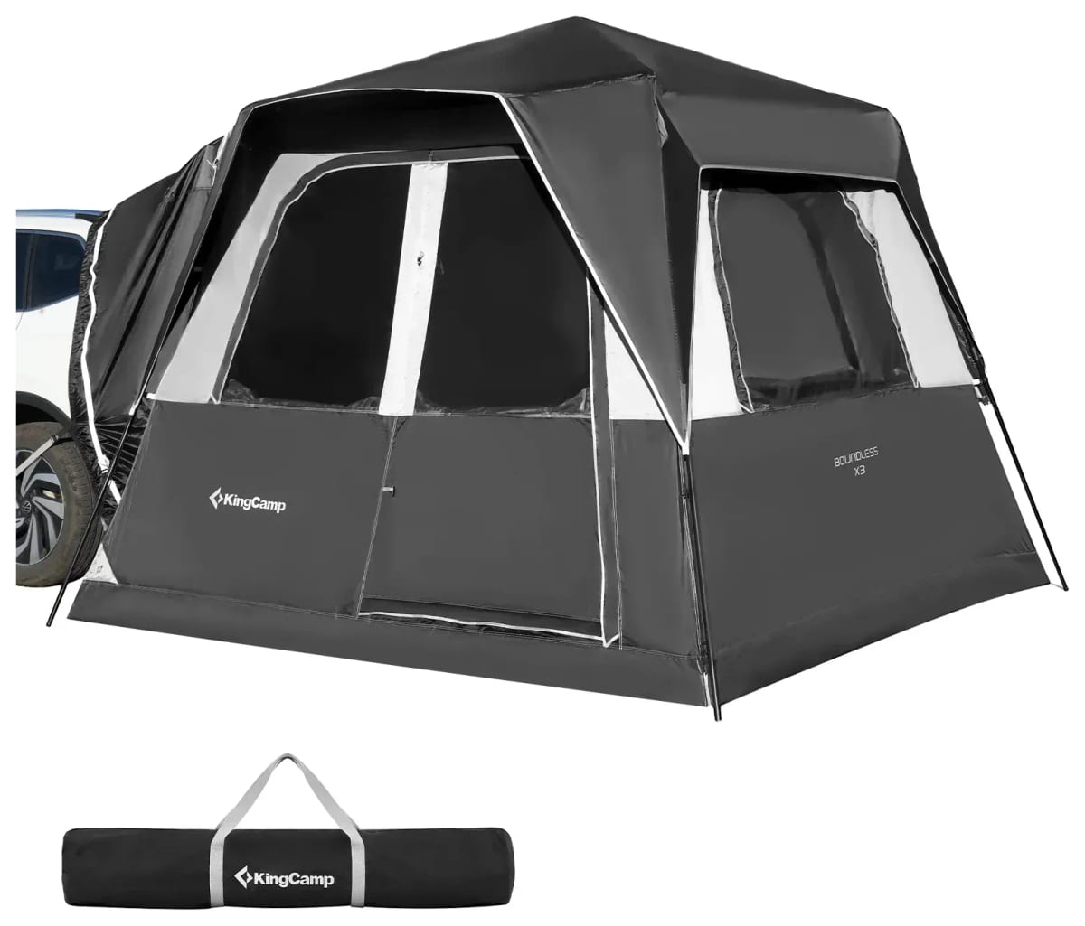 KingCamp Boundless X3 Car Camping Tent
