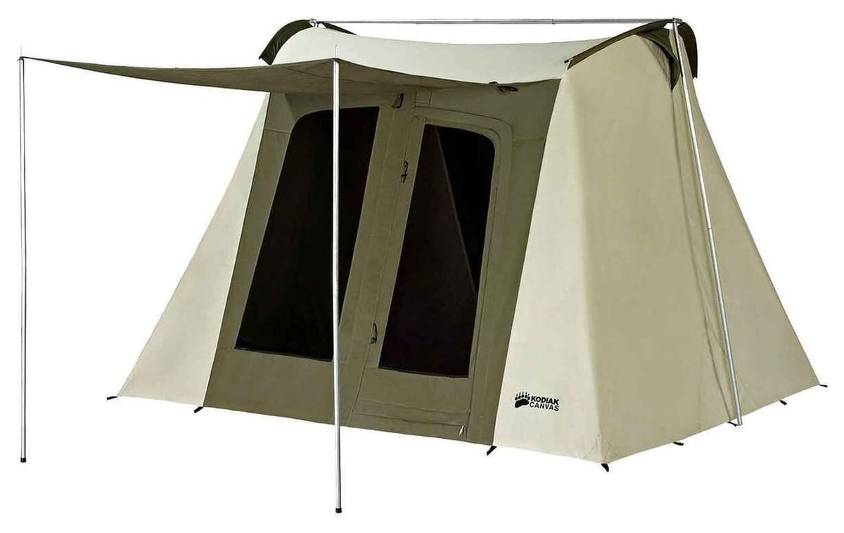 Kodiak Canvas Flex-Bow Deluxe 6-Person Canvas Tent
