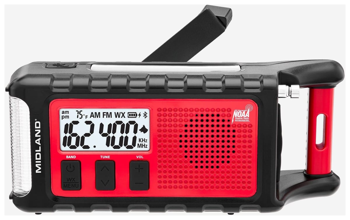 Midland ER310PRO Emergency Radio with Power Bank emergency radio
