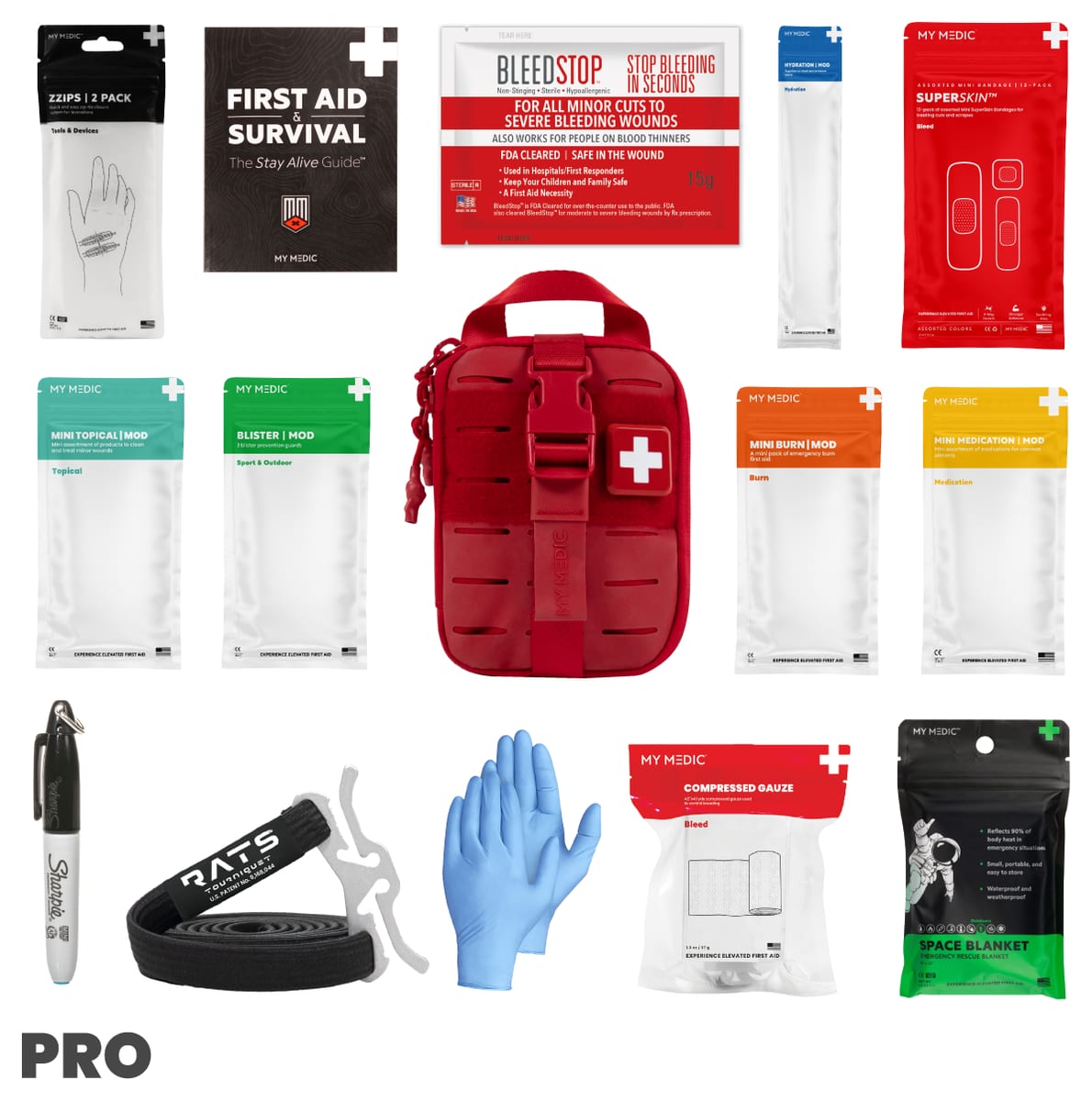 My Medic MyFAK Sidekick Pro first aid kit
