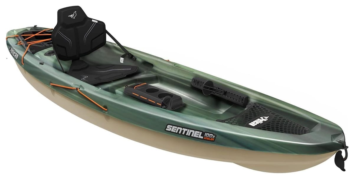 Pelican Sentinel 100X Angler fishing kayak