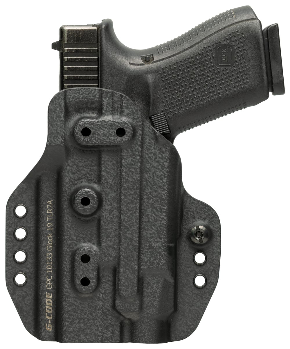G-Code Prime Carry Light Bearing (TLR-7A) holster for the Glock 19, 19X, 45
