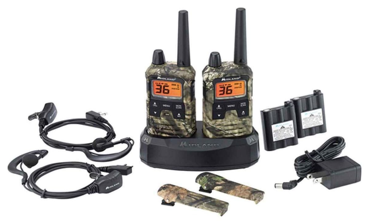 Midland X-Talker T295VP4 GMRS radios in Mossy Oak camo 2-pack