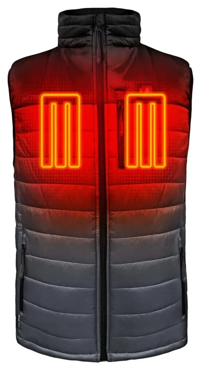 ActionHeat 5V Men's Pocono Insulated Puffer Heated Vest heated vest