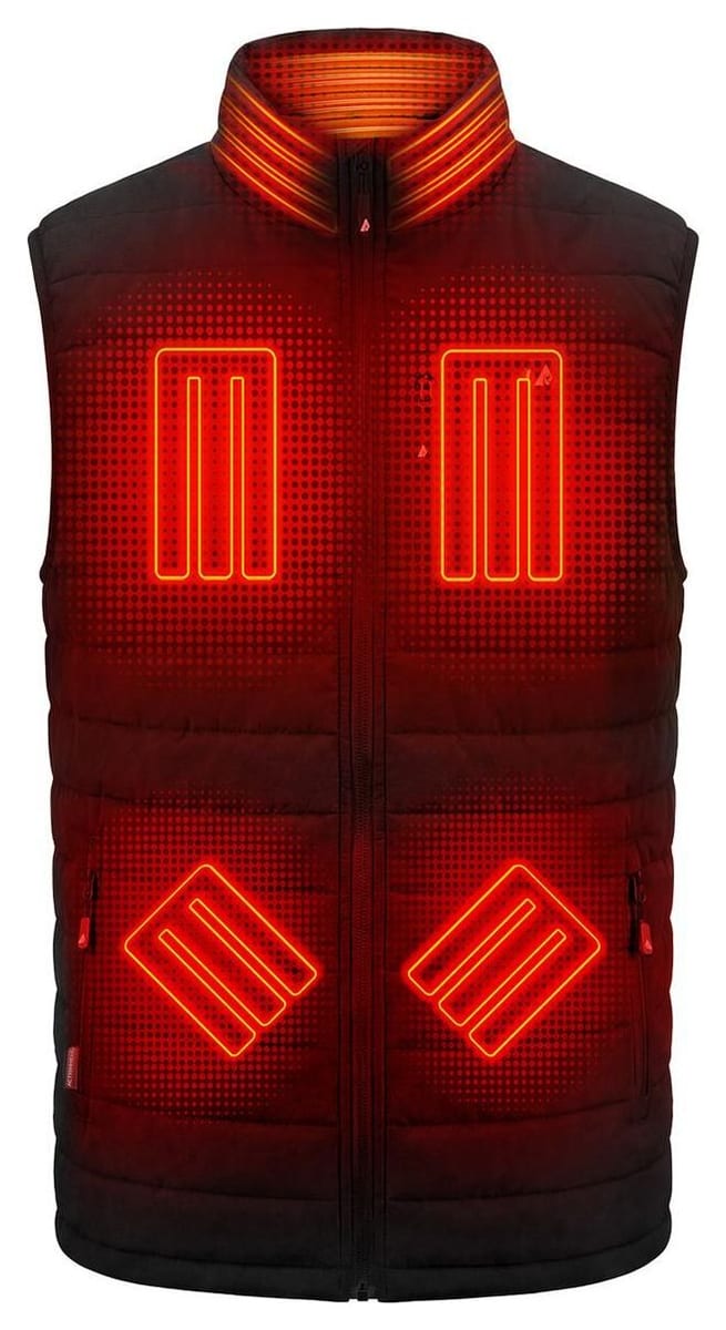 ActionHeat Pro Series+ Bluetooth Men's Puffer Heated Vest heated vest