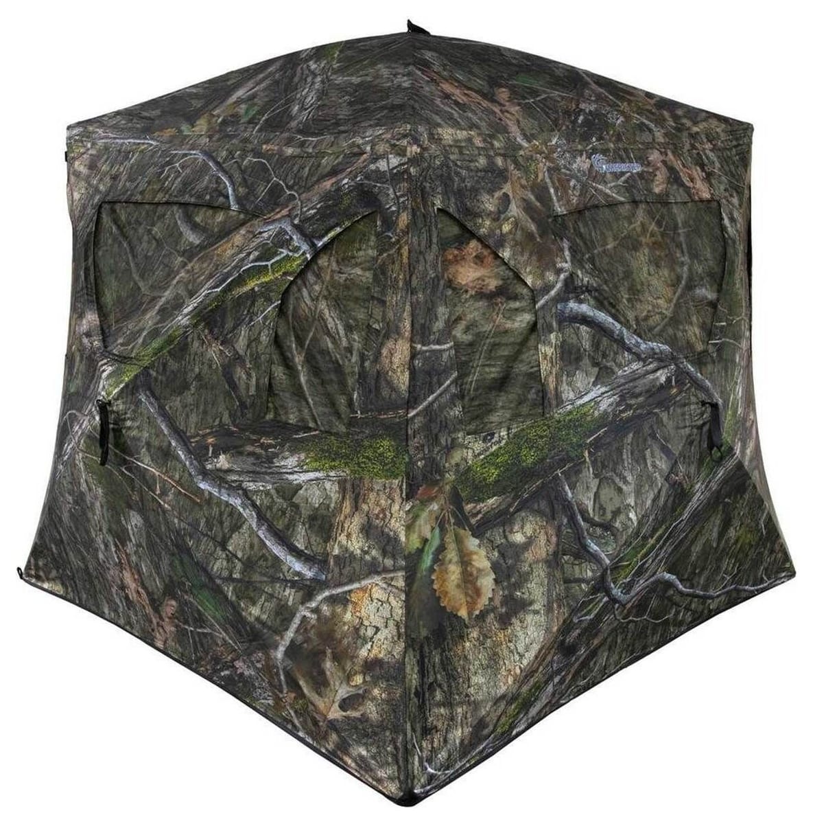 Ameristep Brickhouse Wide Bottom Hub Blind, 75 x 75 in floor, 66 inch tall ground blind