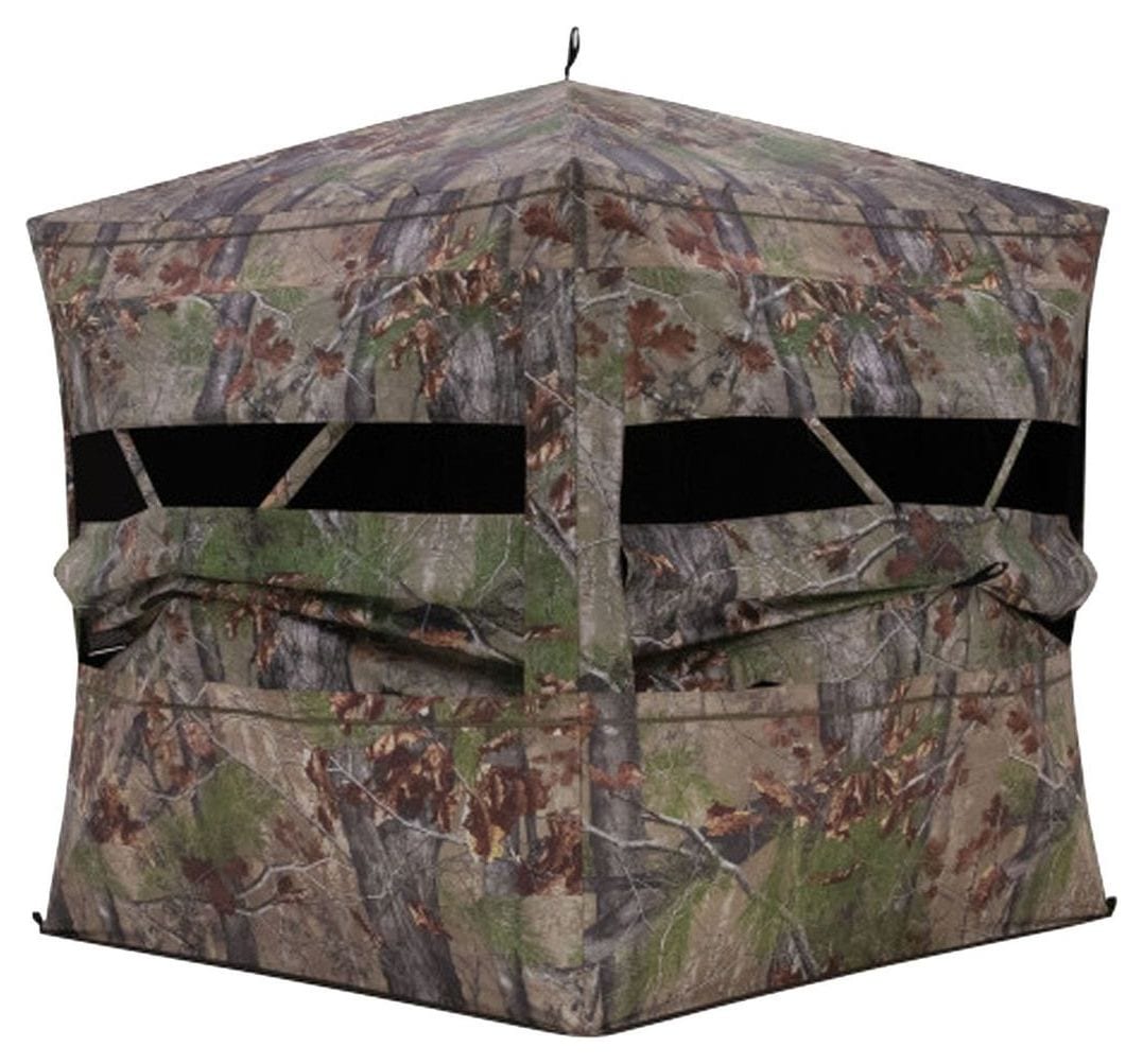 Barronett Grandview Hub Blind, 45 sq ft (105 x 103 in listed footprint) floor, 82 inch tall ground blind