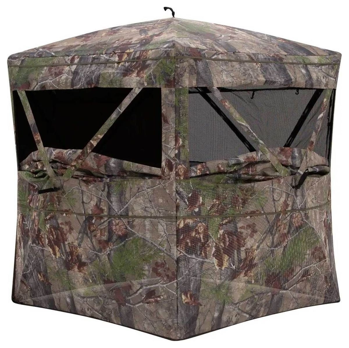 Barronett Insight See-Through Hub Blind, 55 x 55 in floor, 68 inch tall ground blind