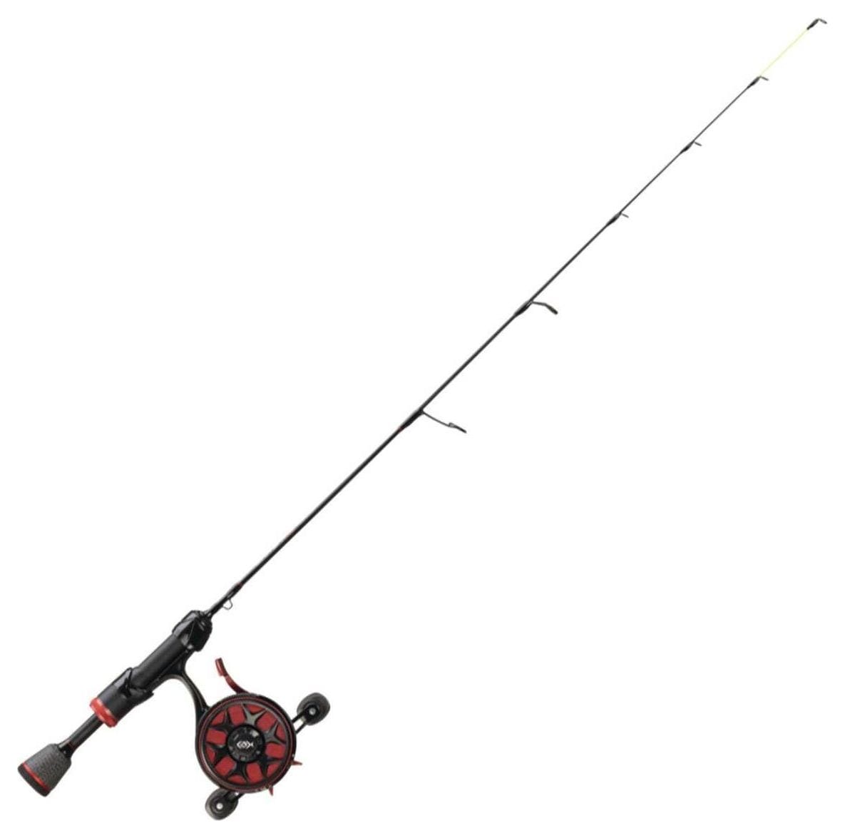 13 Fishing The Snitch Pro In-Line Ice Fishing Combo for walleye and panfish