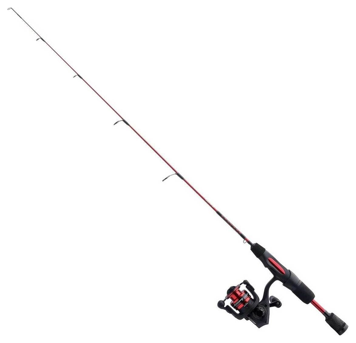 Ugly Stik Carbon Ice Fishing Spinning Rod and Reel Combo for walleye and panfish