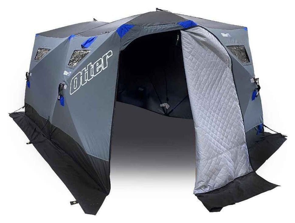 Otter Outdoors Vortex PRO Monster Lodge Hub Ice Fishing Shelter