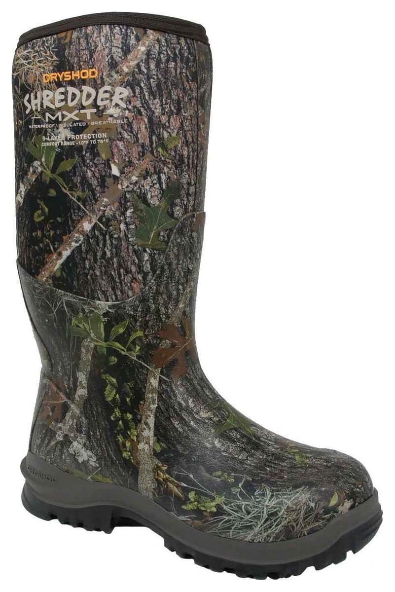 Dryshod Shredder MXT Camo High Top Hunting Boots