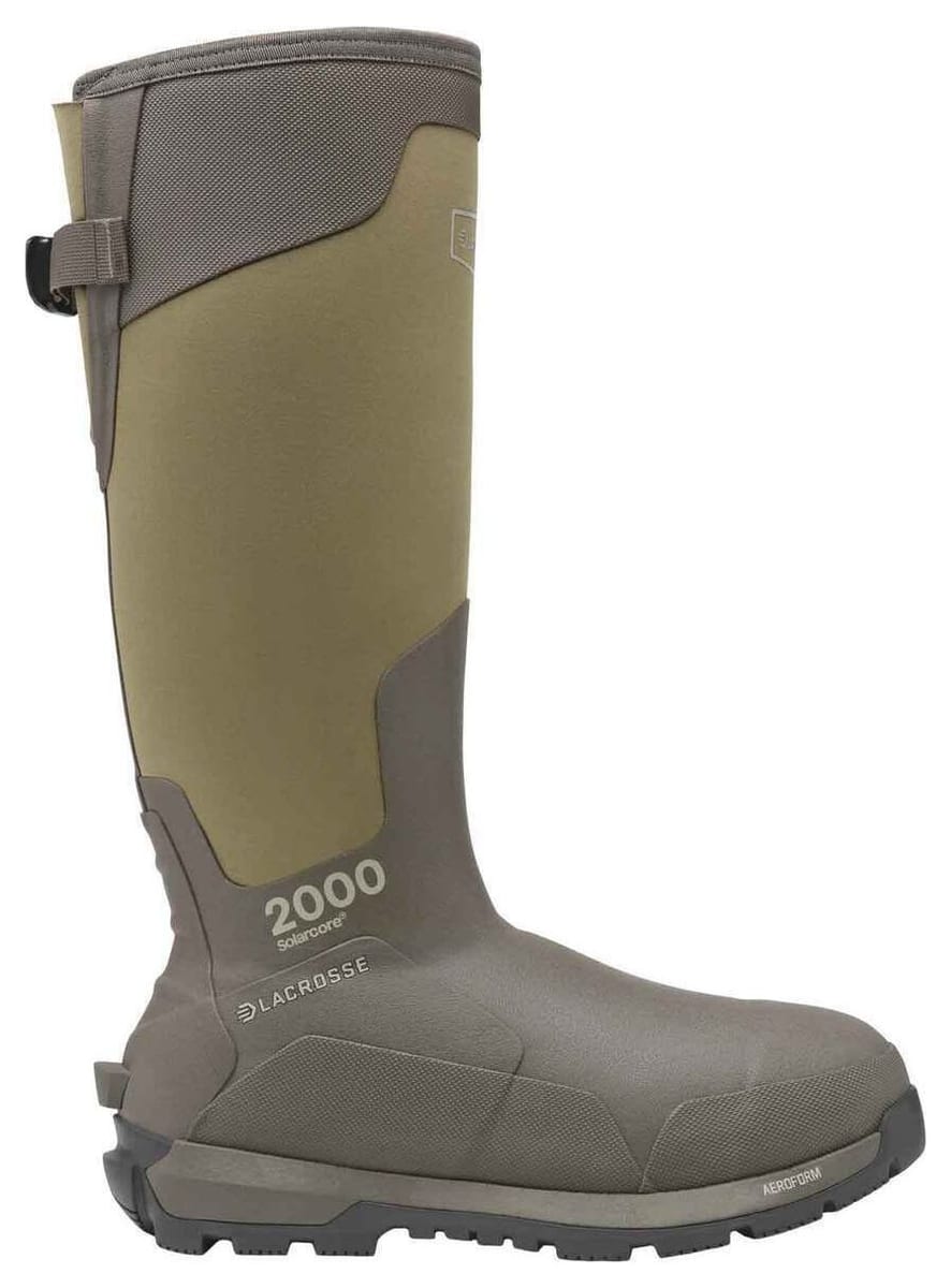 LaCrosse AlphaBurly Aero 17in 2000g Insulated Rubber Hunting Boots