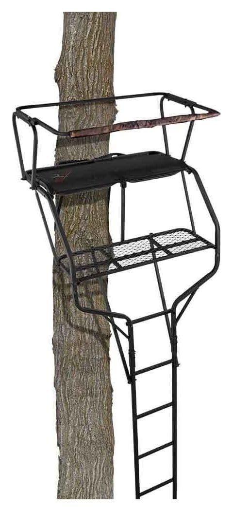 Big Game Guardian XLT 2-Person Ladder Stand, 18 ft, rated 500 lb