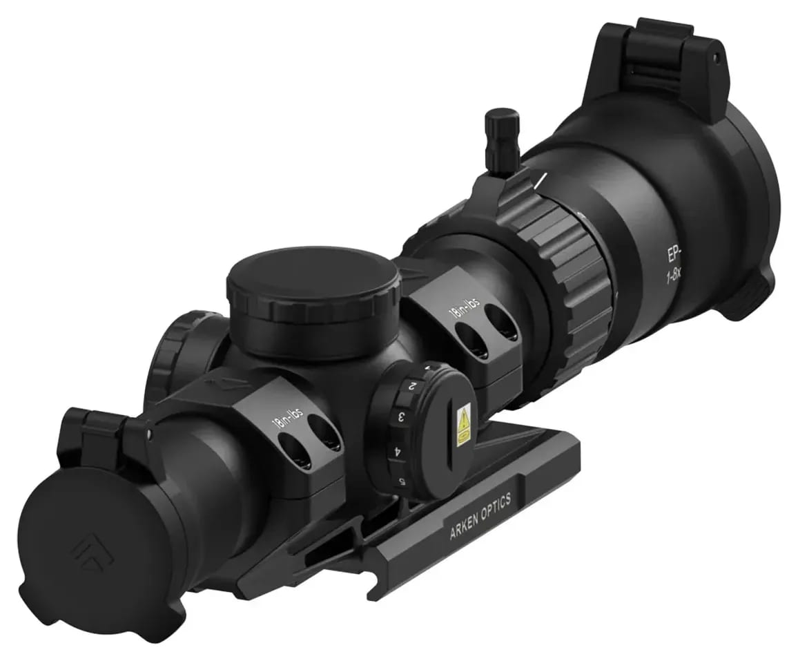 Arken EP-8 1-8x28 FFP LPVO with Mount LPVO riflescope