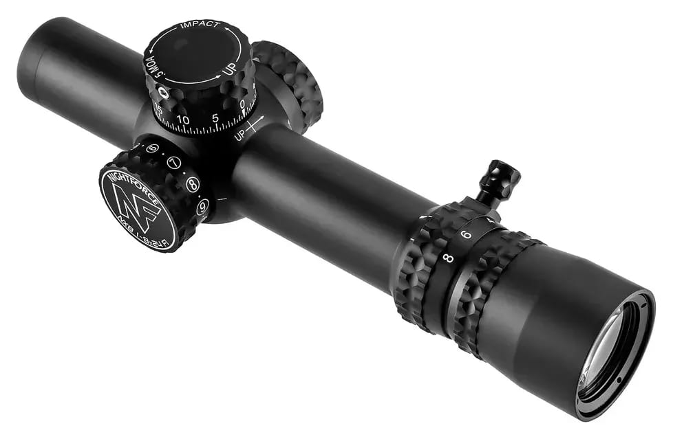 Nightforce NX8 1-8x24 F1 ZeroStop FC-MOA LPVO riflescope