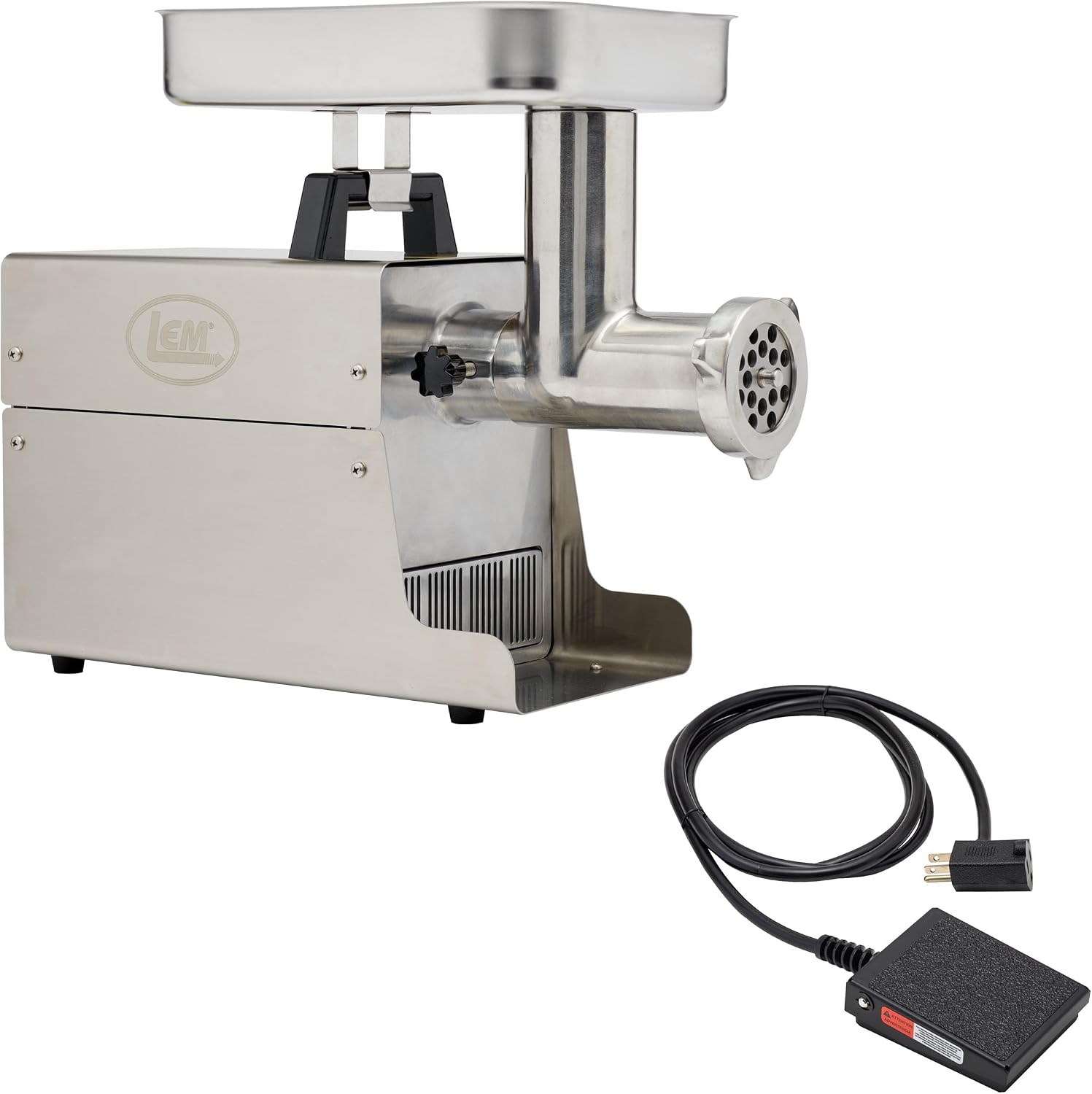https://www.amazon.com/dp/B0CYQ9NR71?tag=comprand-20 LEM BigBite #12 meat grinder with foot switch
