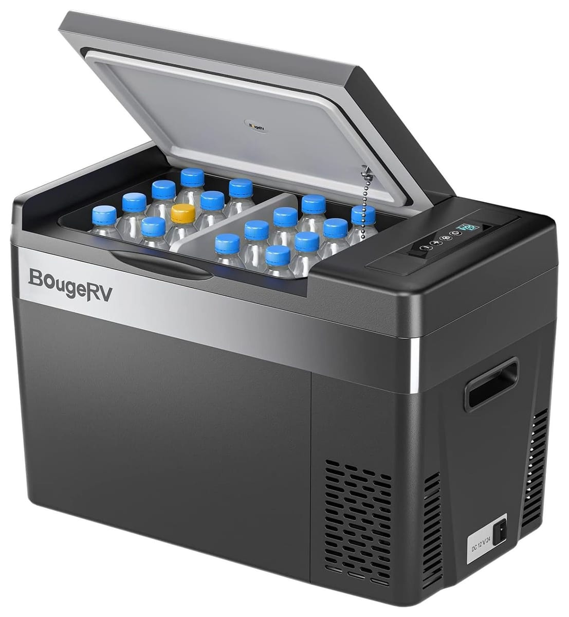 BougeRV CR28 30-Quart 12V Refrigerator portable fridge freezer